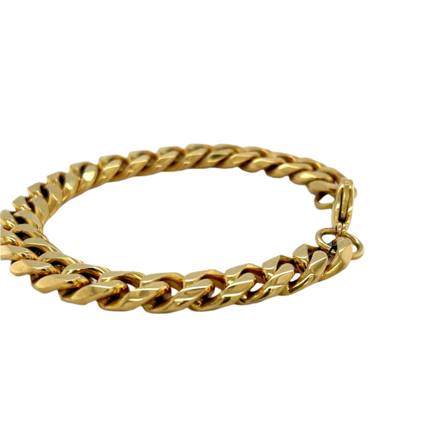 Gold Cuban Link Bracelet