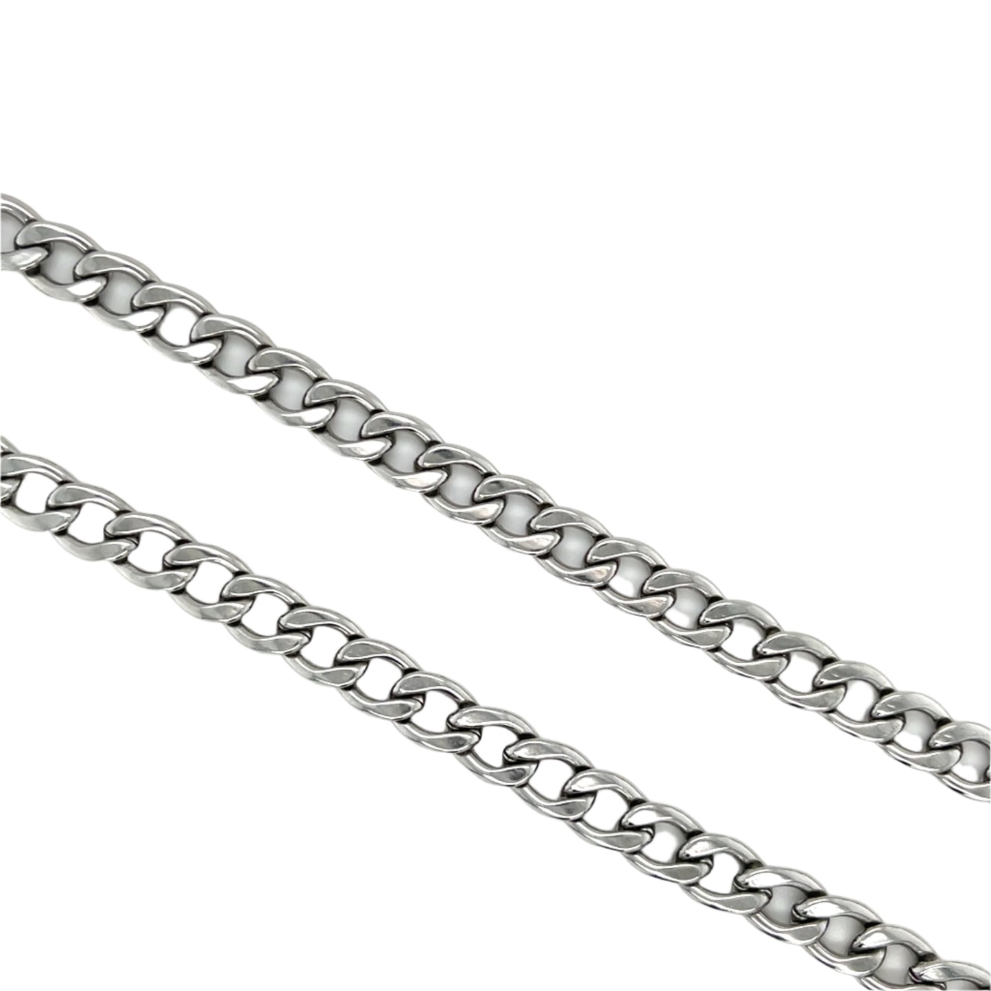 Silver Cuban Link Necklace