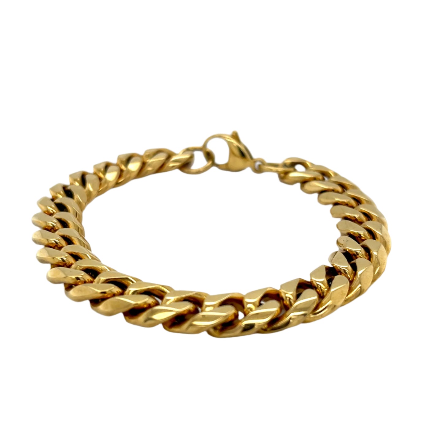 Gold Cuban Link Bracelet