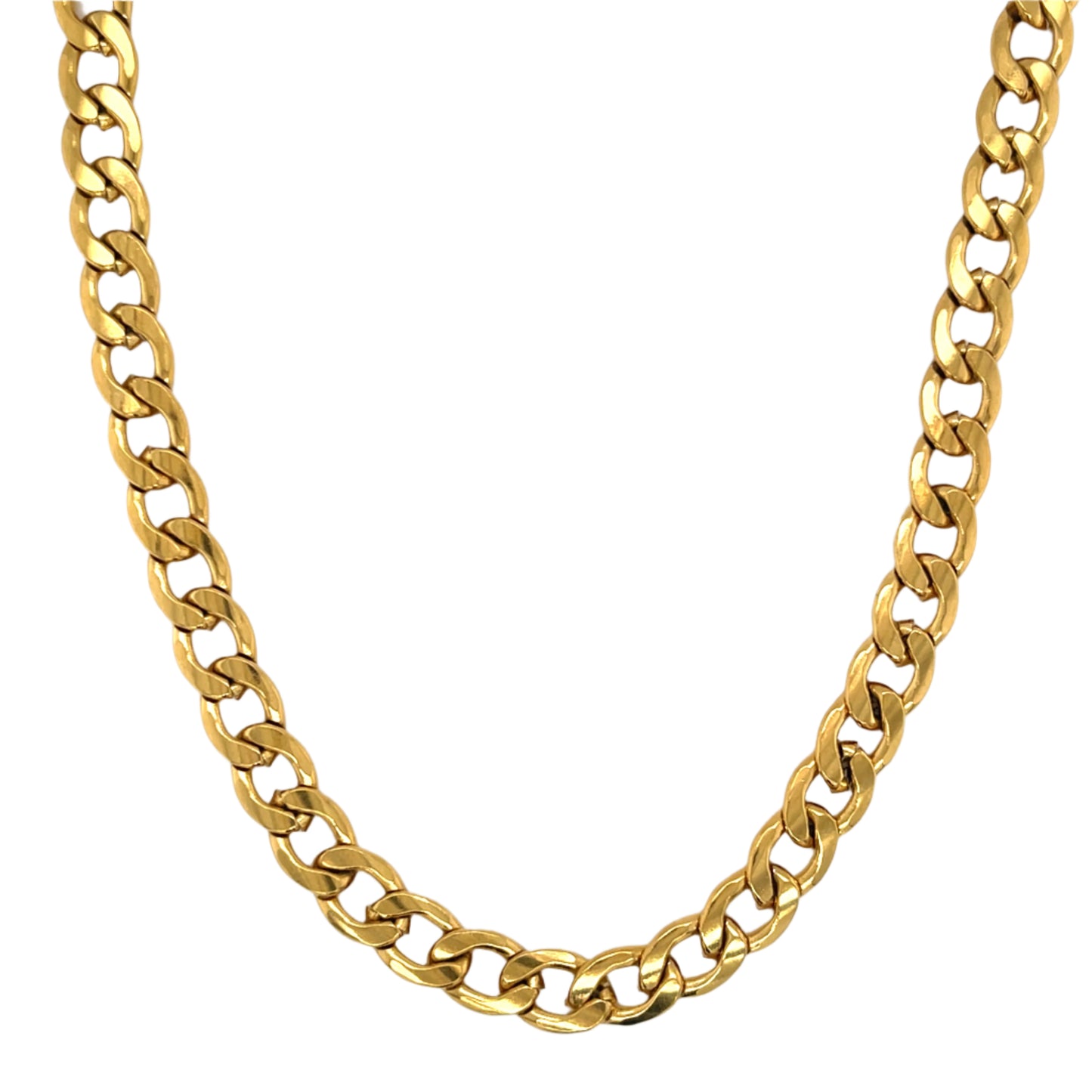 Gold Cuban Link Necklace