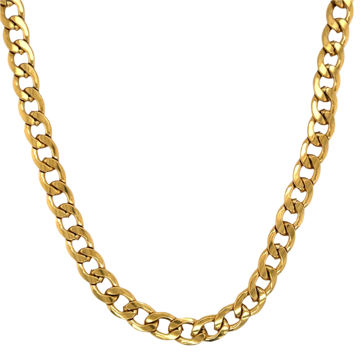 Gold Cuban Link Necklace